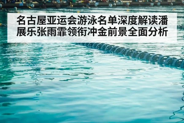 competitive swimming pool lanes